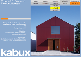 Homepage des Architekturbüros P.Karle / R. Buxbaum